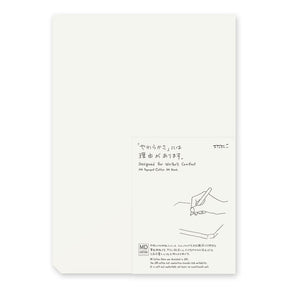 MD Paper Pad A4 Cotton - Blank - 1 - Midori - Tidformera