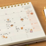 Midori Kalenderstickers - Bread - 4 - Midori - Tidformera