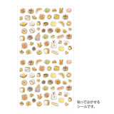 Midori Kalenderstickers - Bread från Midori. Ark med klistermärken med gifflar, bröd, baugetter, munkar och muffin.  - Tidformera