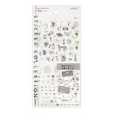 Midori Kalenderstickers Färgtema - Grey - 4 - Midori - Tidformera
