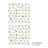 Midori Kalenderstickers - Wild Flowers - 3 - Midori - Tidformera