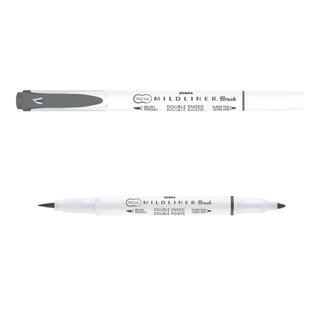 Mildliner Brush pen 5 - pack - Friendly - 6 - Zebra - Tidformera