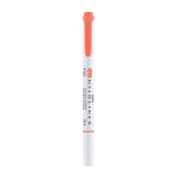 Mildliner Överstrykningspenna - Vermilion från Zebra - Orange överstrykningspenna med lock - Tidformera