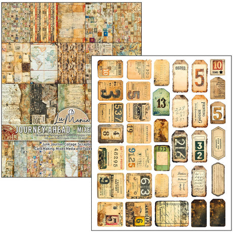 Mixed media book - Journey ahead - 2 - Ciao Bella - Tidformera