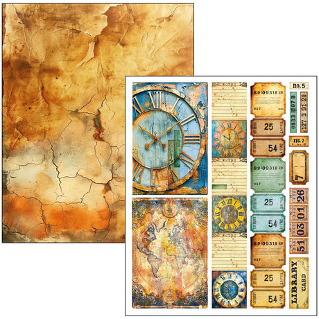 Mixed media book - Past time - 21 - Ciao Bella - Tidformera