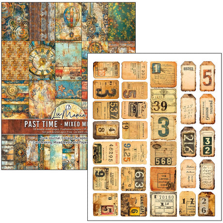 Mixed media book - Past time - 2 - Ciao Bella - Tidformera