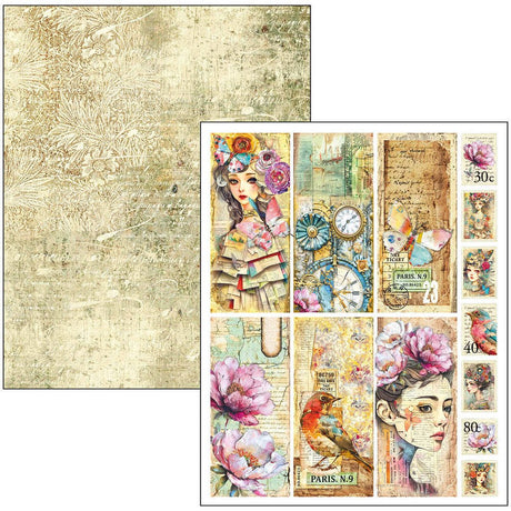Mixed media book - Quintessential - 6 - Ciao Bella - Tidformera