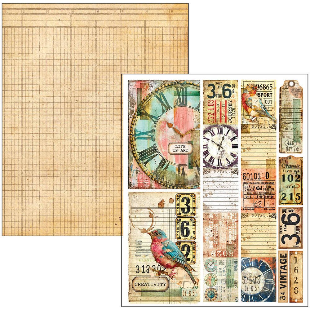 Mixed media book - Quintessential - 13 - Ciao Bella - Tidformera
