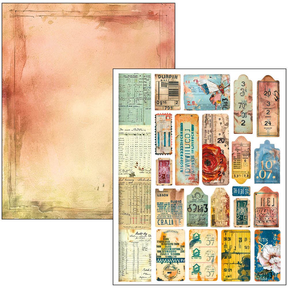 Mixed media book - Quintessential - 12 - Ciao Bella - Tidformera