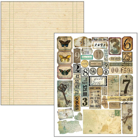 Mixed media book - Time capsule - 21 - Ciao Bella - Tidformera