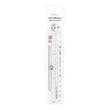 Multi Ruler 30 cm Linjal - 7 - Midori - Tidformera