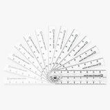 Multi Ruler 30 cm Linjal - 4 - Midori - Tidformera
