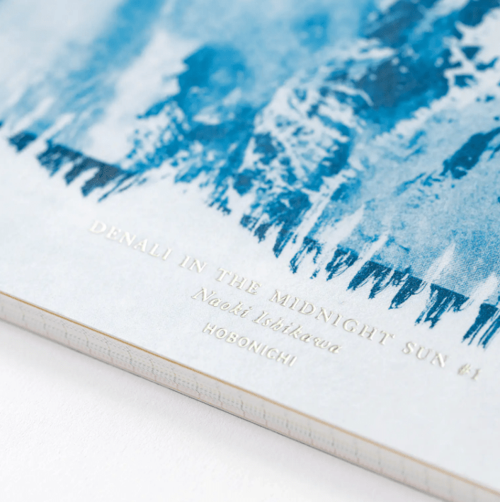 Naoki Ishikawa: Hobonichi Graph Notebook (A6) - Denali in the Midnight Sun 1 - 2027 - 3 - Hobonichi Techo - Tidformera