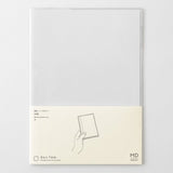 Notebook Cover A5 - Clear - 3 - Midori - Tidformera