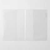 Notebook Cover A5 - Clear - 2 - Midori - Tidformera