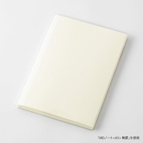 Notebook Cover A5 - Clear - 7 - Midori - Tidformera