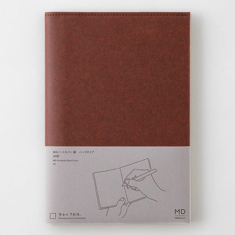Notebook Cover A5 - Paper - Hard - 9 - Midori - Tidformera