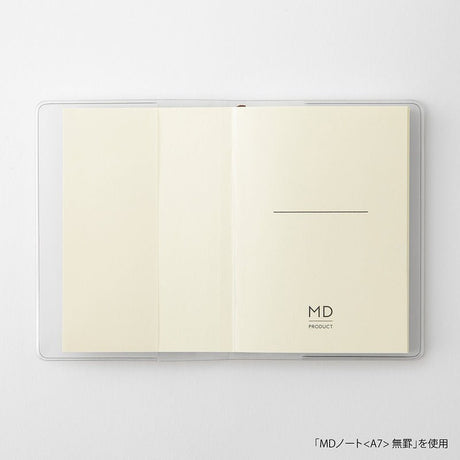 Notebook Cover A7 - Clear - 7 - Midori - Tidformera