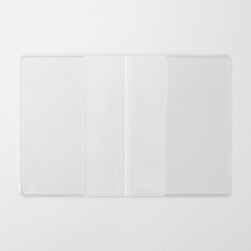Notebook Cover A7 - Clear - 2 - Midori - Tidformera