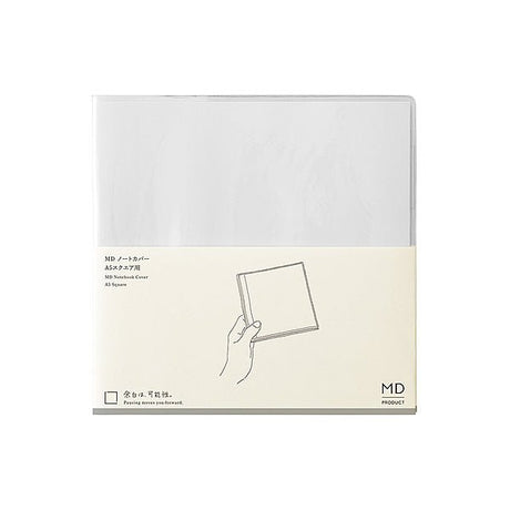 Notebook Cover Square - Clear - 1 - Midori - Tidformera
