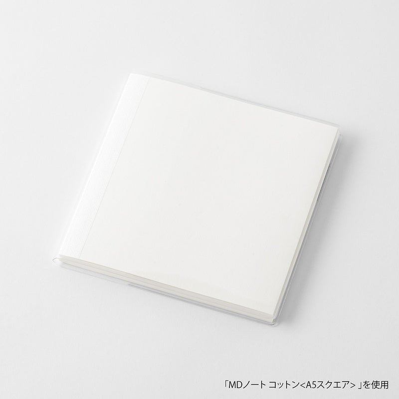 Notebook Cover Square - Clear - 6 - Midori - Tidformera