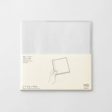Notebook Cover Square - Clear - 7 - Midori - Tidformera