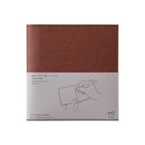 Notebook Cover Square - Paper - Hard - 1 - Midori - Tidformera