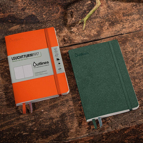 Outlines Dotted B6 - Signal orange - 5 - Leuchtturm1917 - Tidformera