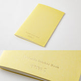 Peelable Sticker Book - Yellow - 2 - Midori - Tidformera