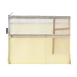 Pen & Tool Pouch Mesh B5 - Beige - 3 - Midori - Tidformera