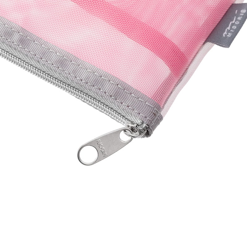 Pen & Tool Pouch Mesh Pink - 3 - Midori - Tidformera