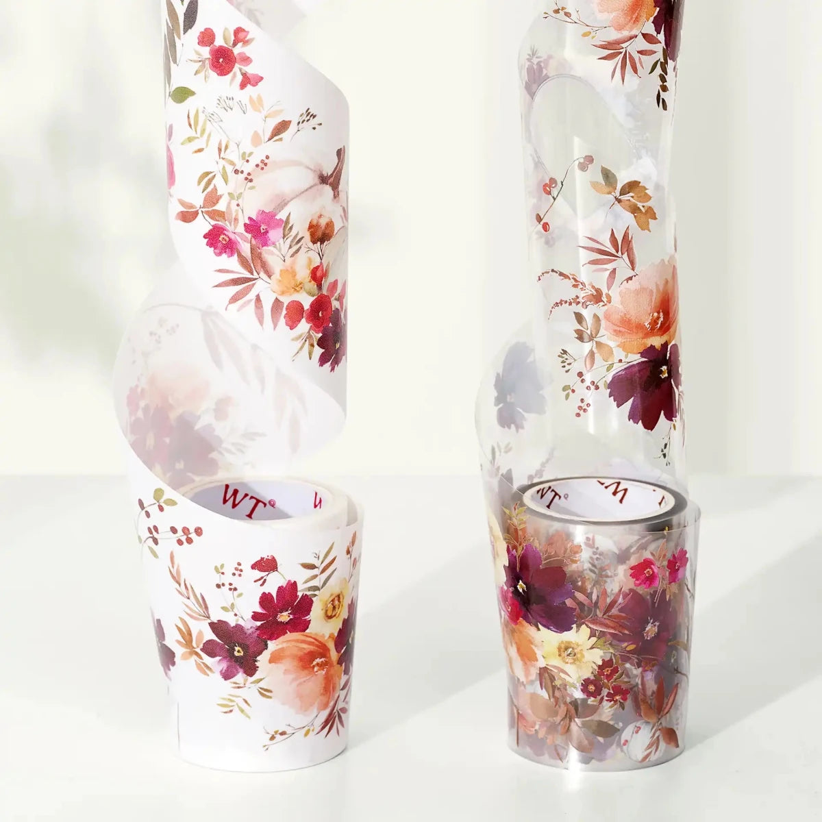 Pet tape Autumn Rose - 60 mm - 8 - Washi Tape Shop - Tidformera