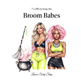 Pet Tape - Lana - 70 mm - Broom Babes - 2 - Lana's Scrap Shop - Tidformera