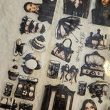 Pet Tape - Lana - 70 mm - Dark Coquette - 5 - Lana's Scrap Shop - Tidformera