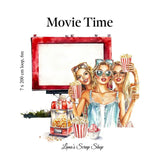 Pet Tape - Lana - 70 mm - Movie Time - 2 - Lana's Scrap Shop - Tidformera