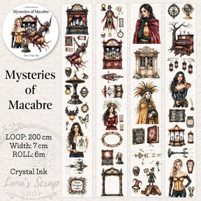Pet Tape - Lana - 70 mm - Mysteries of Macabre - 1 - Lana's Scrap Shop - Tidformera