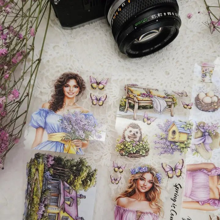 Pet Tape - Lana - 70 mm - Spring Is Here - 6 - Lana's Scrap Shop - Tidformera