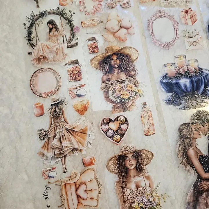 Pet Tape - Lana - 70 mm - Spring Love - 5 - Lana's Scrap Shop - Tidformera