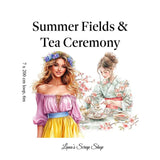 Pet Tape - Lana - 70 mm - Summer Fields & Tea Ceremony - 2 - Lana's Scrap Shop - Tidformera