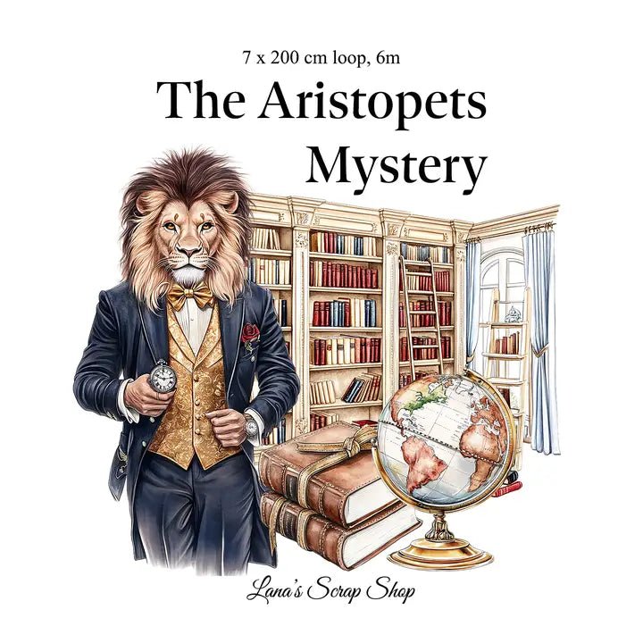 Pet Tape - Lana - 70 mm - The Aristopets Mystery - 2 - Lana's Scrap Shop - Tidformera