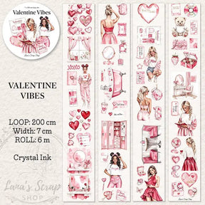 Pet Tape - Lana - 70 mm - Valentine Vibes - 1 - Lana's Scrap Shop - Tidformera