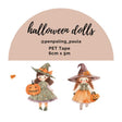 Pet Tape - Penpaling Paula - Halloween Dolls 60 mm - 1 - Penpaling Paula - Tidformera