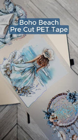 Pet Tape Pre - cut - MIC - Boho Beach 70 mm - 1 - MIC & MIM Premium Paper Shop - Tidformera