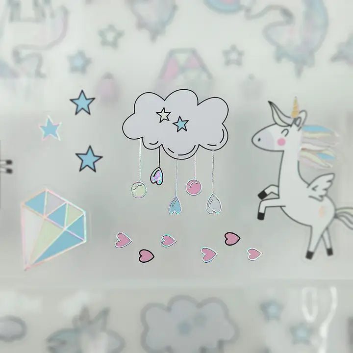 Pet Tape Pre - cut - MIC - Donut Worry 3D Silver Foiled 70 mm - 6 - MIC & MIM Premium Paper Shop - Tidformera