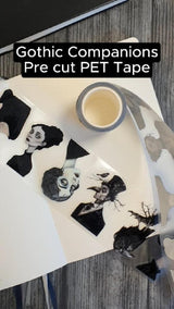 Pet Tape Pre - cut - MIC - Gothic Companions 3D Glossy 70 mm - 8 - MIC & MIM Premium Paper Shop - Tidformera