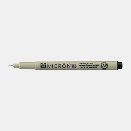 Pigma micron Fineliner Svart - 03 - 1 - Sakura - Tidformera