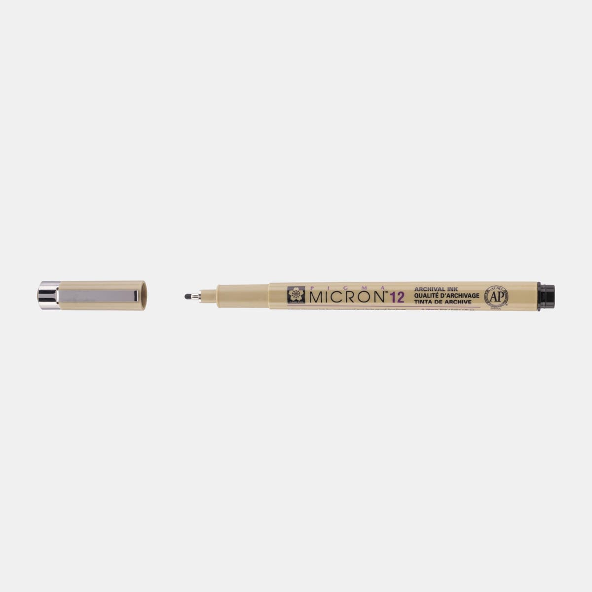 Pigma micron Fineliner Svart - 12 - 1 - Sakura - Tidformera