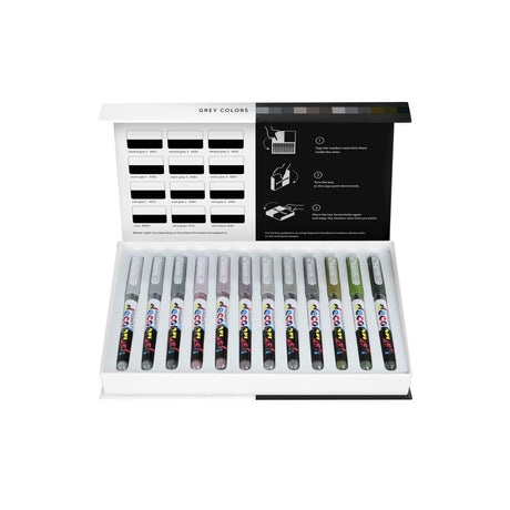 Pigment Decobrush - Master set (84) - 5 - Karin - Tidformera