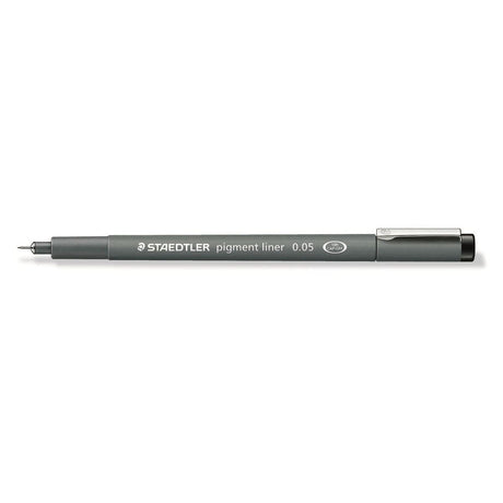 Pigment liner Fineliner Styckvis Svart - 0,05 - 1 - Staedtler - Tidformera
