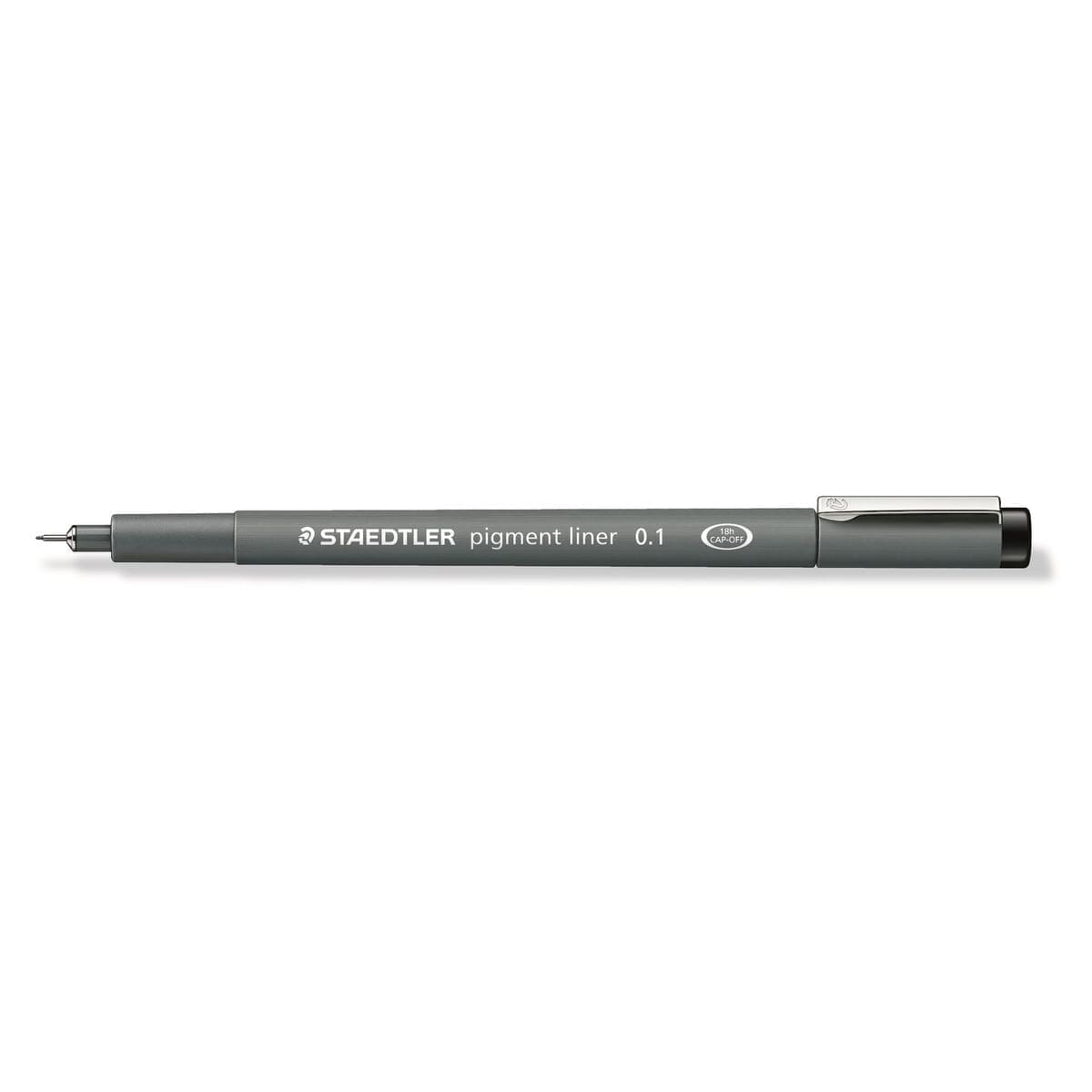 Pigment liner Fineliner Styckvis Svart - 0,1 - 3 - Staedtler - Tidformera